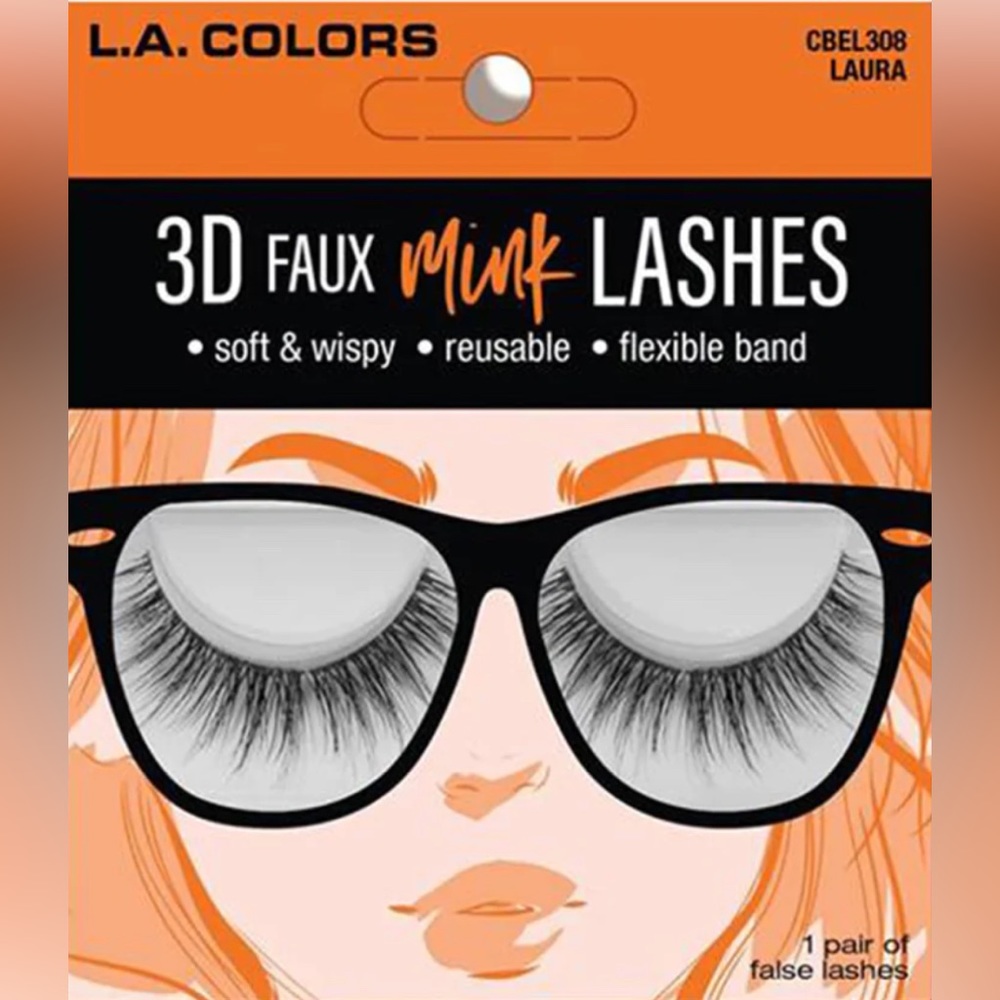 L.A. Colors Faux Mink Lashes Laura